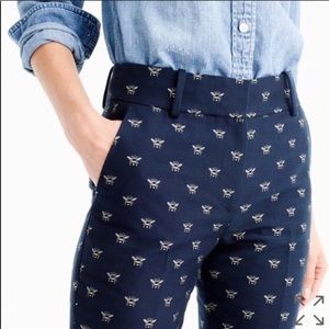 J.Crew Bumble Bee Pants